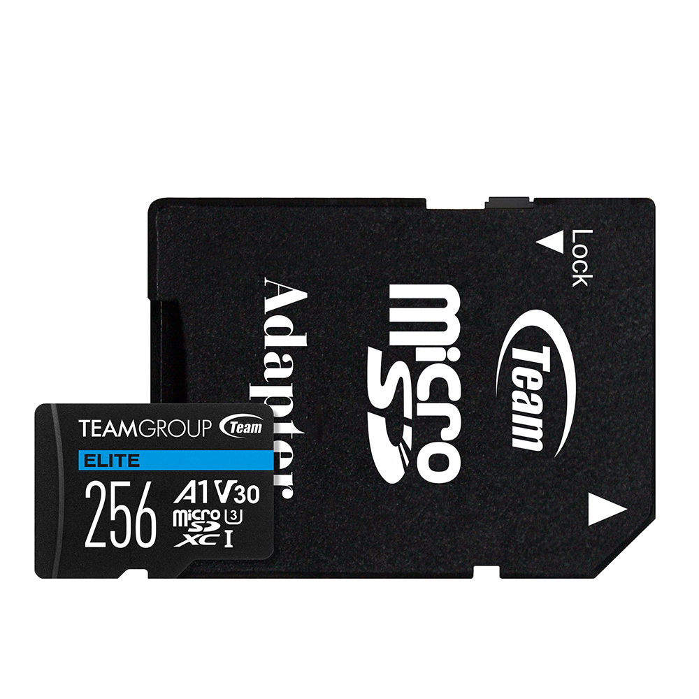 TEAM 十銓 Elite Micro SDXC 256G UHS-I U3 V30 4K 記憶卡 (SP)