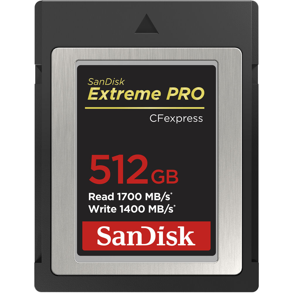 SanDisk 512GB Extreme PRO CFexpress Type B 記憶卡