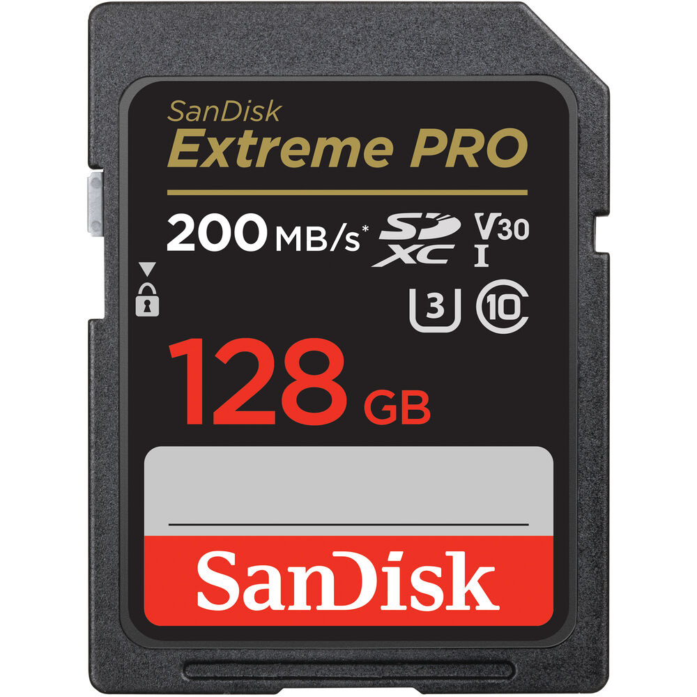 SanDisk 128GB Extreme PRO SDXC™ UHS-I 記憶卡