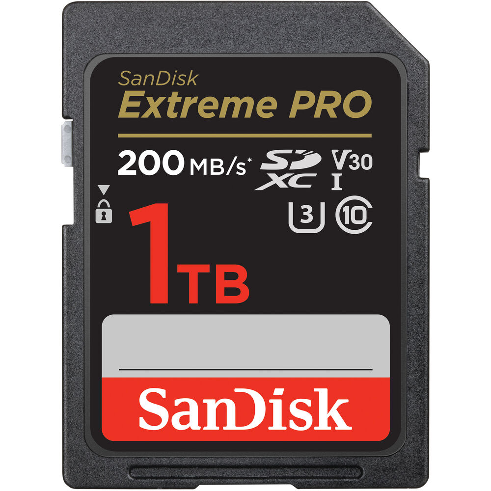 SanDisk 1TB Extreme PRO SDXC™ UHS-I 記憶卡