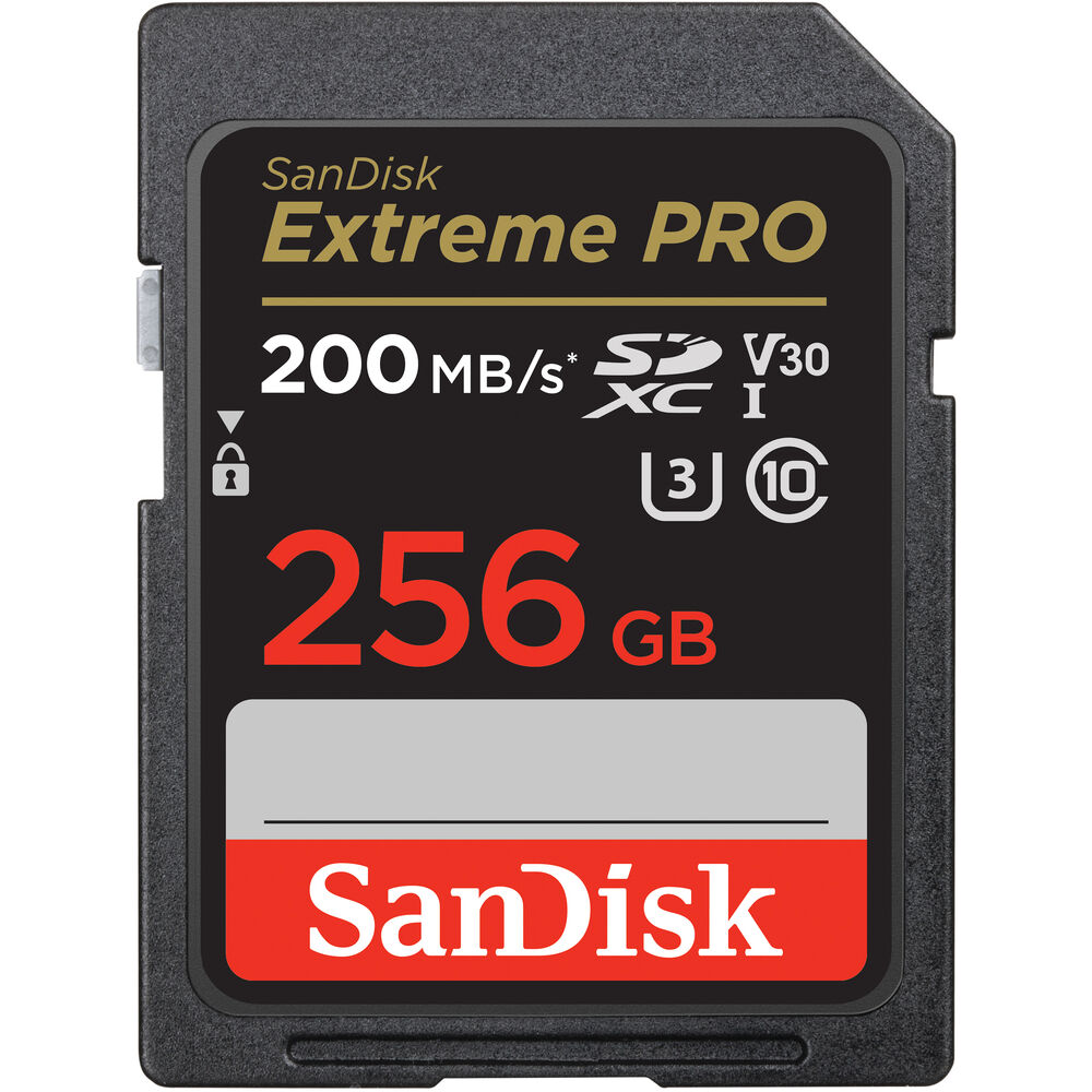 SanDisk 256GB Extreme PRO SDXC™ UHS-I 記憶卡