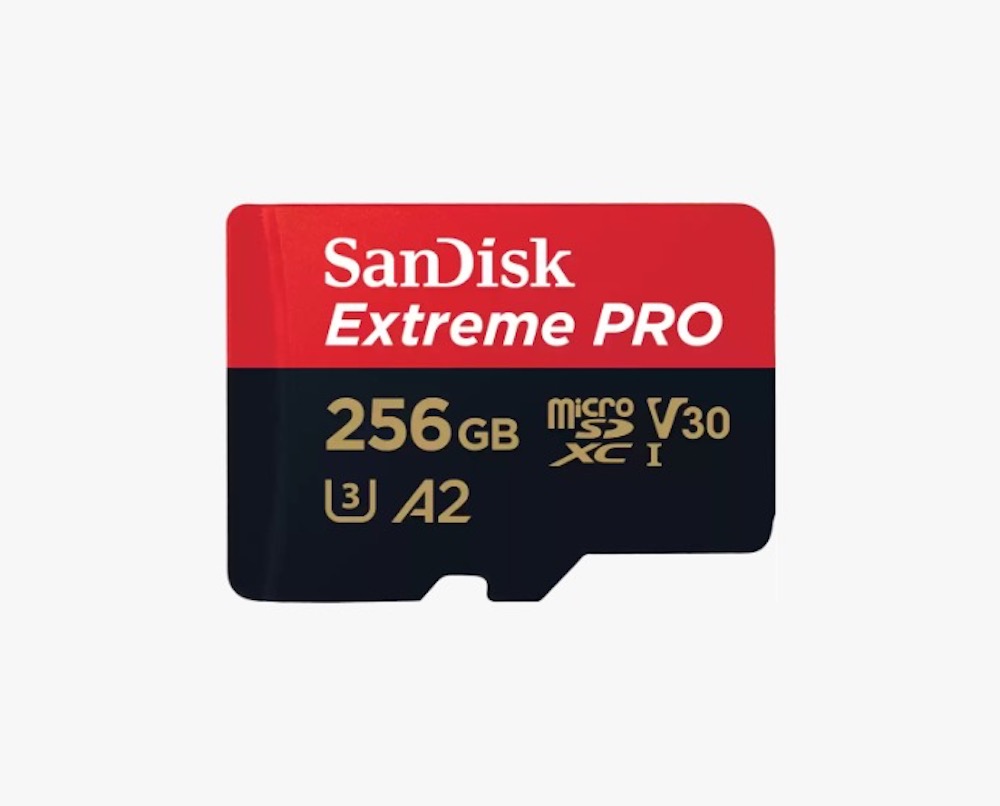 SanDisk 256GB Extreme PRO microSDXC™ UHS-I 記憶卡