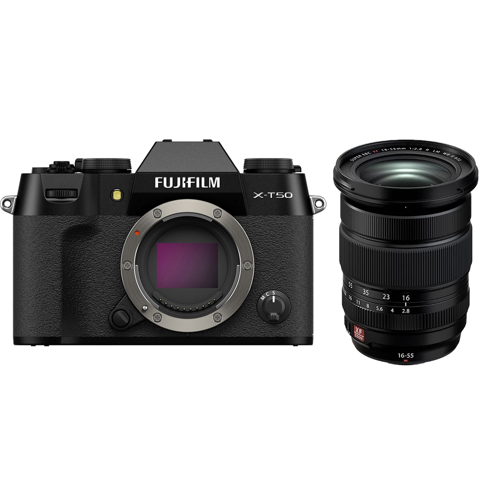 FUJIFILM 富士 X-T50 單機身 + XF 16-55mm F2.8 II 二代 鏡頭 公司貨