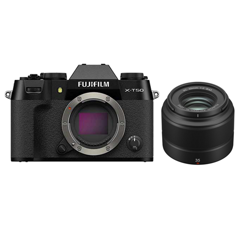 FUJIFILM 富士 X-T50 BODY 單機身 + XC 23mm F2 定焦鏡頭組 恆昶公司貨