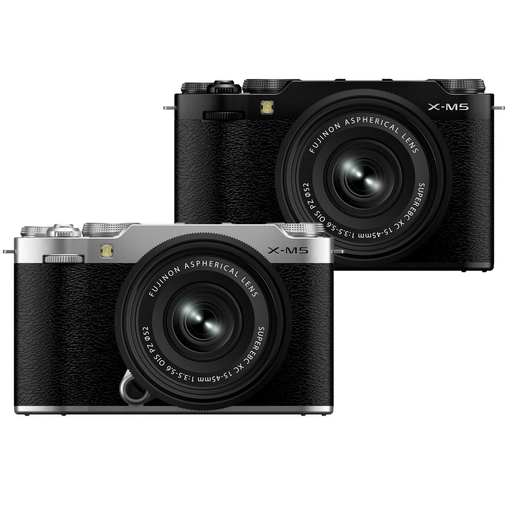 FUJIFILM 富士 X-M5 單機身 + XC 15-45mm 鏡頭 公司貨