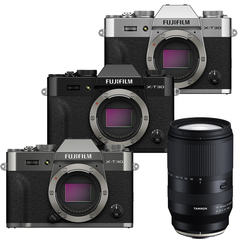 FUJIFILM 富士 X-T30 III 單機身 + Tamron 18-300mm 鏡頭 公司貨
