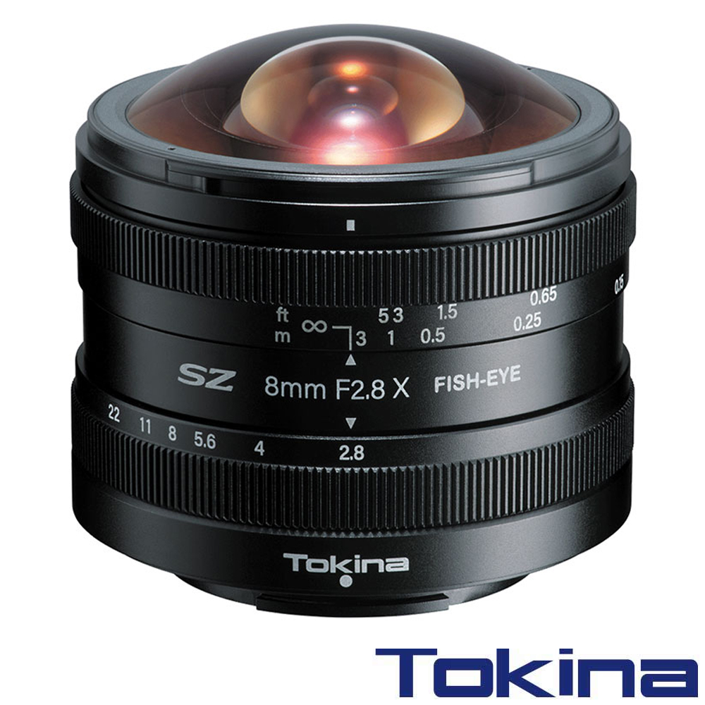 Tokina SZ 8mm F2.8 FISH-EYE 鏡頭 公司貨 FOR FUJIFILM X 富士