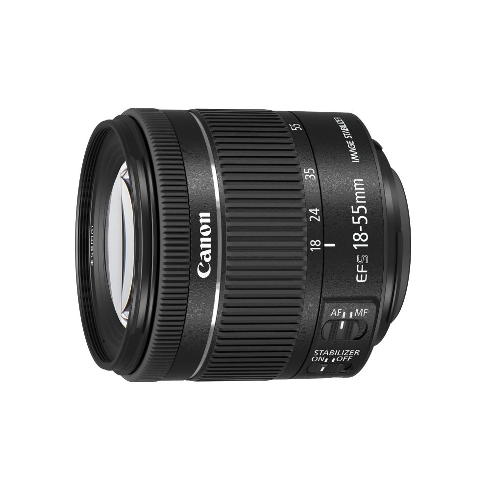 CANON EF-S 18-55mm f/4-5.6 IS STM 平行輸入-白盒