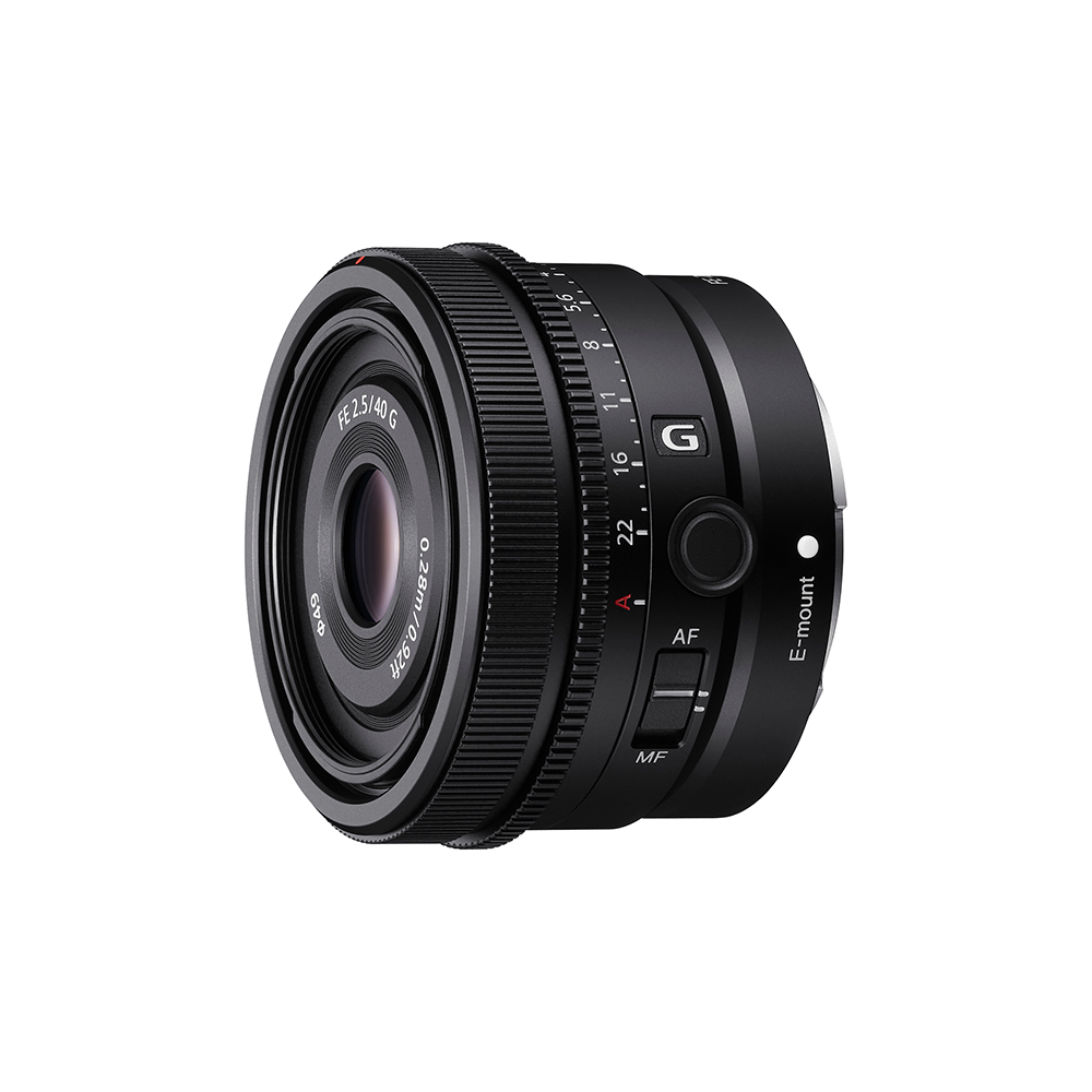 SONY FE 40mm F2.5 G 輕巧標準定焦鏡頭 公司貨 SEL40F25G