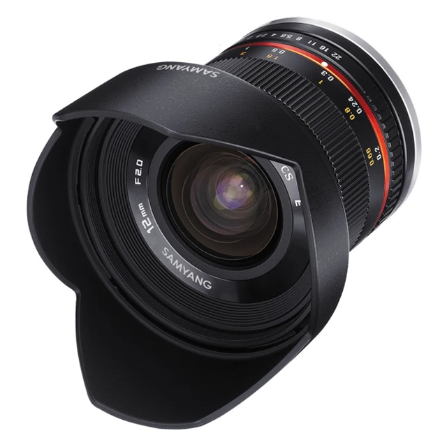 SAMYANG 12mm F2.0 NCS CS FOR SONY APS-C 微單眼手動鏡頭 (公司貨)