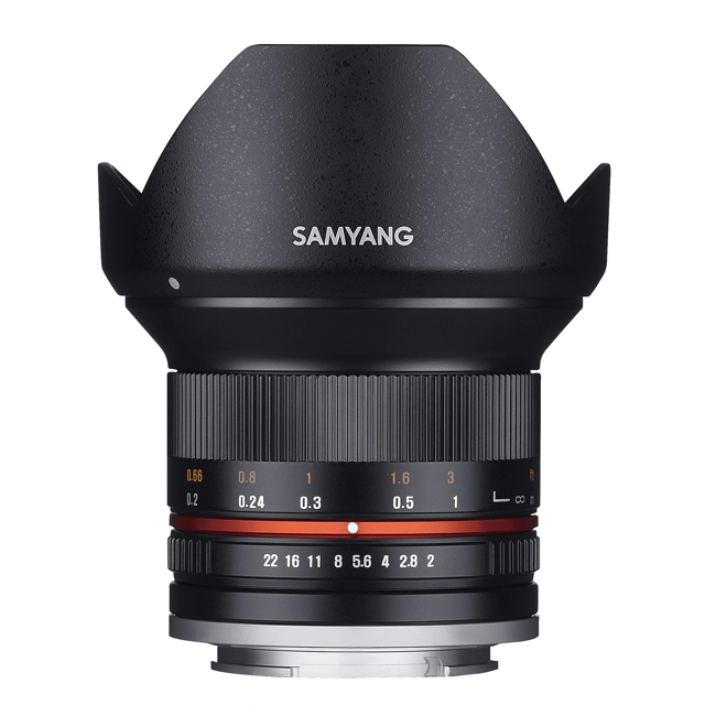 SAMYANG 12mm F2.0 NCS CS FOR CANON APS-C 微單眼手動鏡頭 (公司貨)