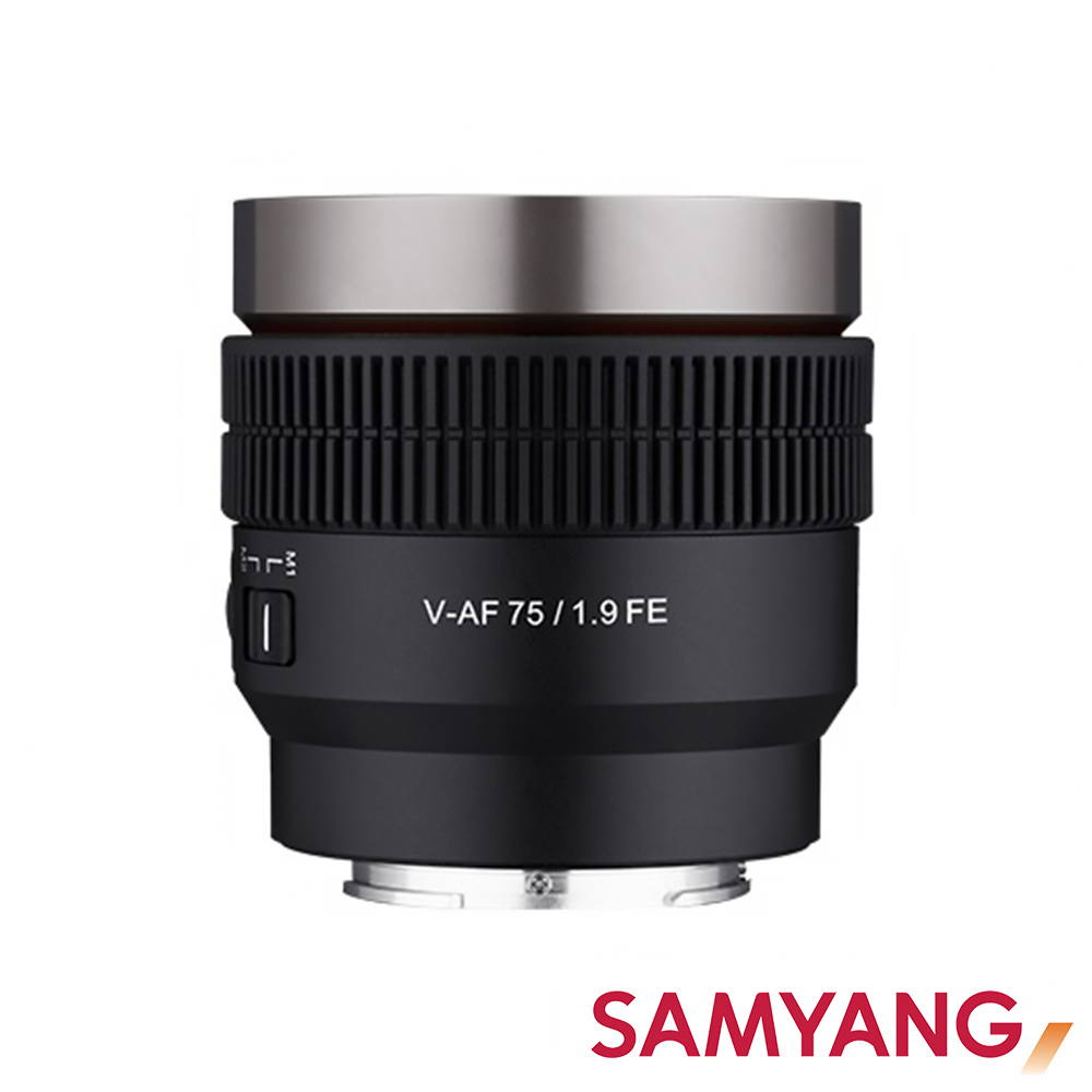 SAMYANG 三陽光學 V-AF 75mm T1.9 FE 自動對焦電影鏡 for Sony FE (公司貨)
