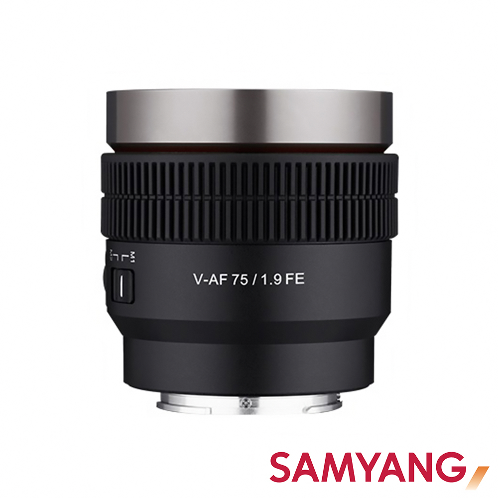 韓國SAMYANG V-AF 75mm T1.9 FE 自動對焦電影鏡 Sony FE 公司貨