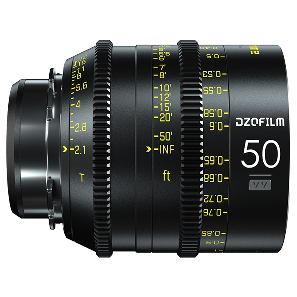 DZOFILM VESPID PRIME 玄蜂系列 50mm T2.1 全片幅定焦專業電影鏡頭 PL-MOUNT