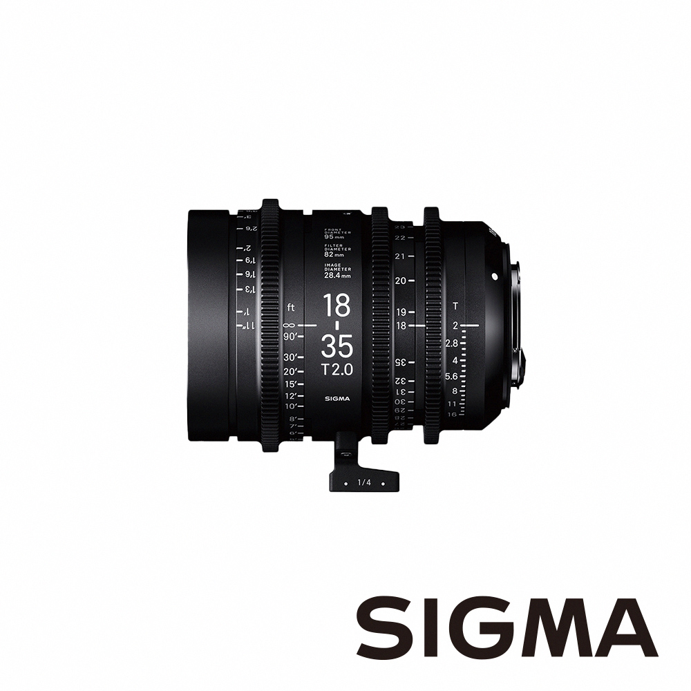 SIGMA High Speed Zoom Line 18-35mm T.2 大光圈高速變焦系列電影鏡頭 適用 EF mount