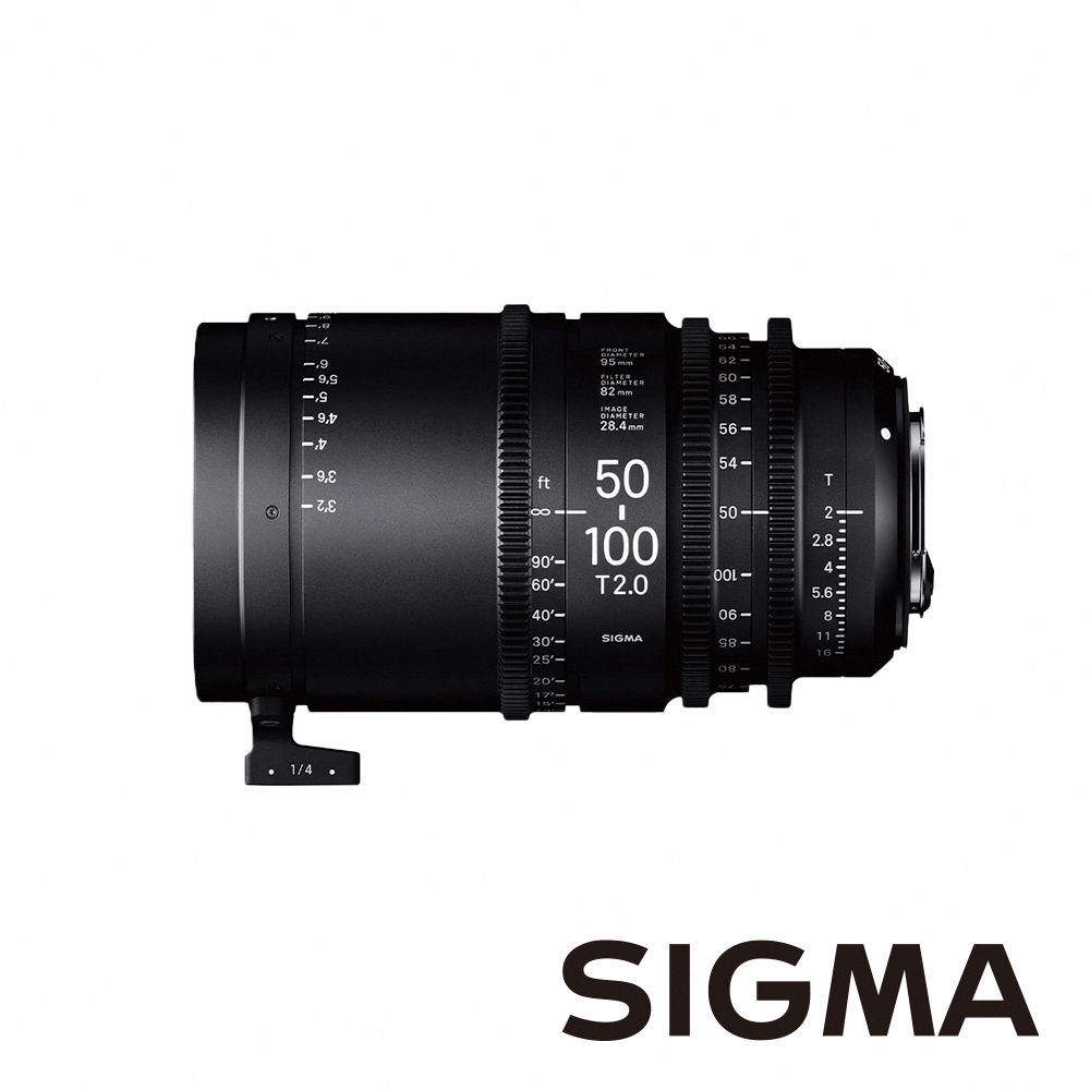 SIGMA High Speed Zoom Line 50-100mm T.2 大光圈高速變焦系列電影鏡頭 適用 E mount