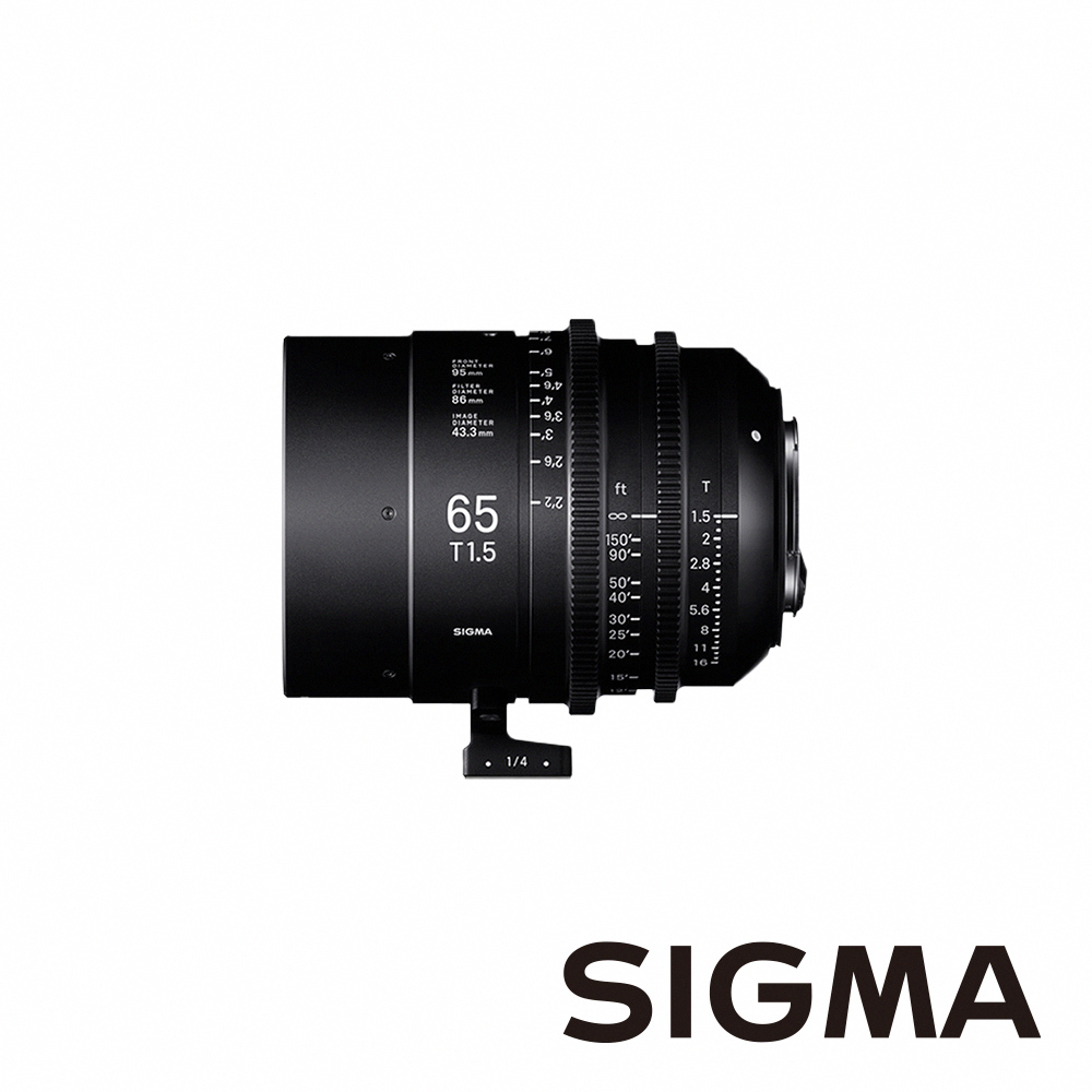 SIGMA FF High Speed Prime Line 65mm T1.5 全片幅高速定焦系列電影鏡頭 適用 EF mount