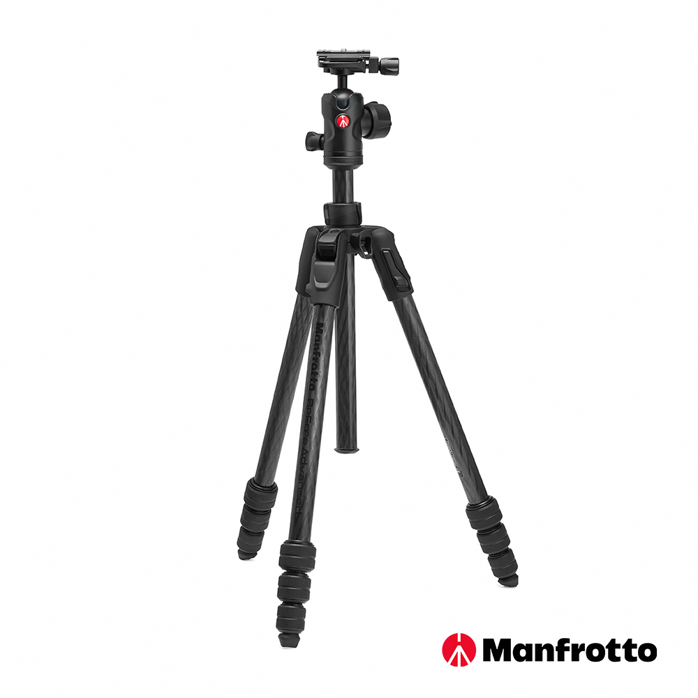 Manfrotto Befree Advanced 玄影碳纖維旋鎖三腳架 公司貨
