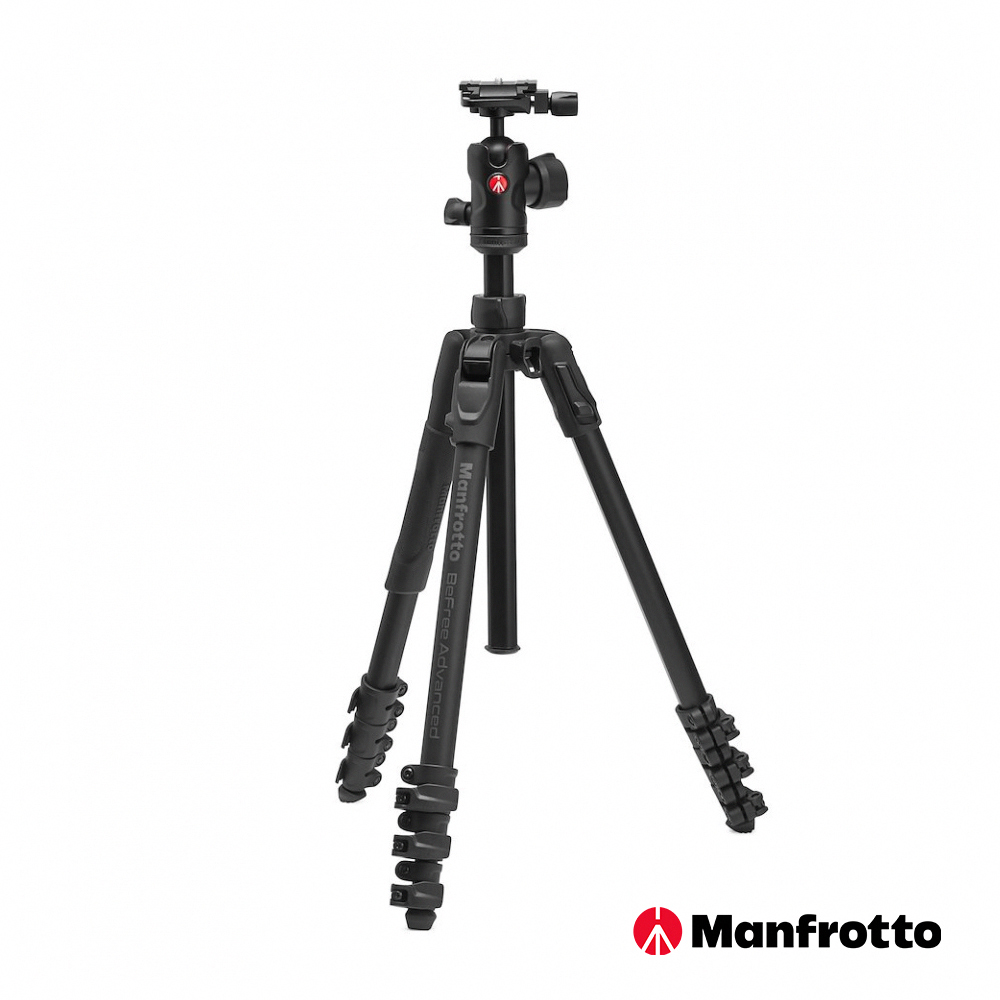 Manfrotto Befree Advanced 玄影鋁合金扳扣三腳架 公司貨