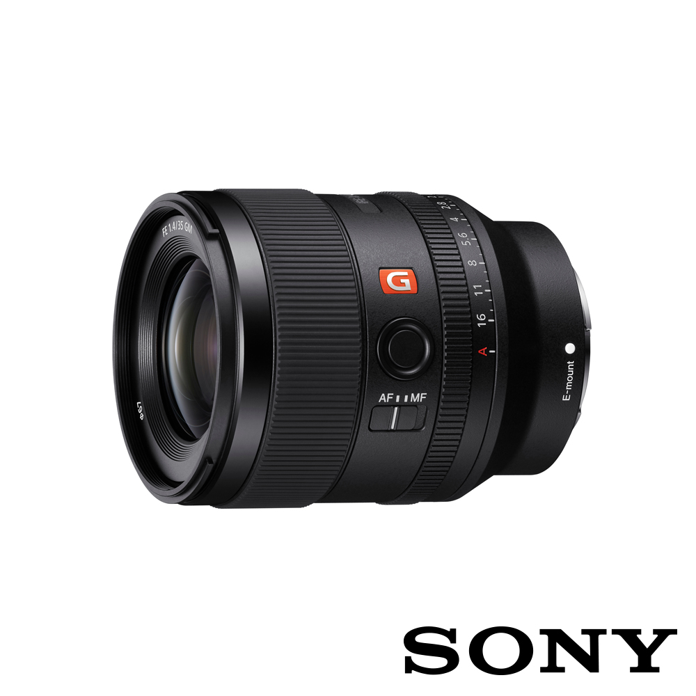 Sony 全片幅 FE 35 mm F1.4 GM 標準廣角定焦鏡頭 SEL35F14GM (公司貨 保固24個月)