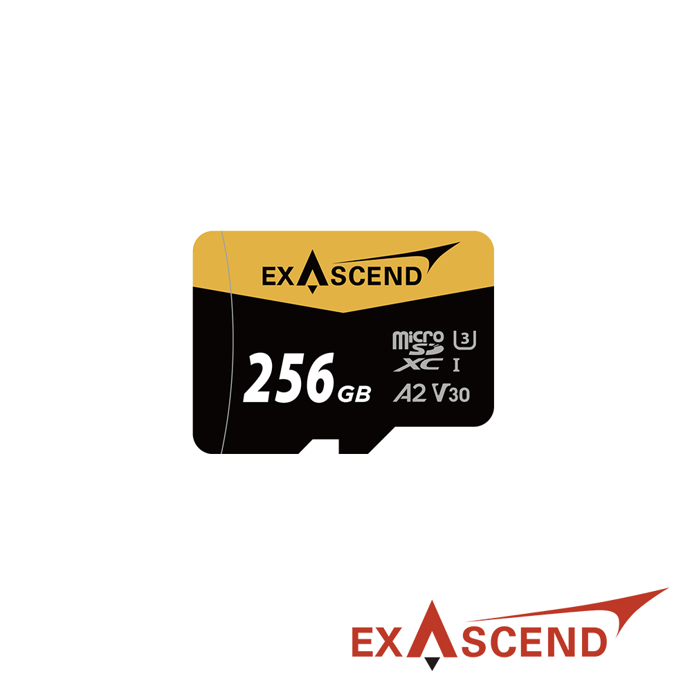 Exascend CATALYST microSD V30 256GB 高速記憶卡 公司貨