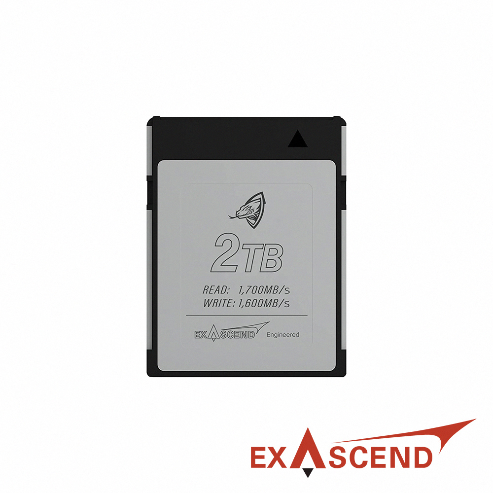 Exascend Archon CFexpress Type B 高速記憶卡 RED認證 2TB 公司貨
