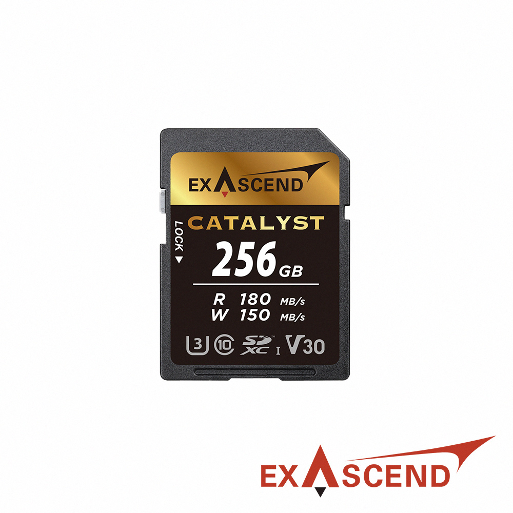 Exascend Catalyst V30 SD記憶卡 256GB 公司貨