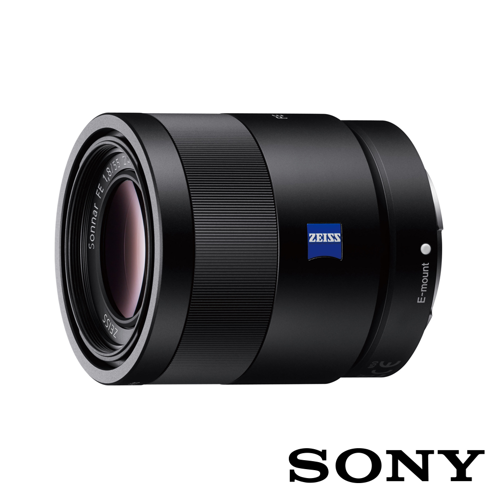 Sony Sonnar T* FE 55mm F1.8 ZA 全片幅 E接環標準定焦鏡頭 SEL55F18Z