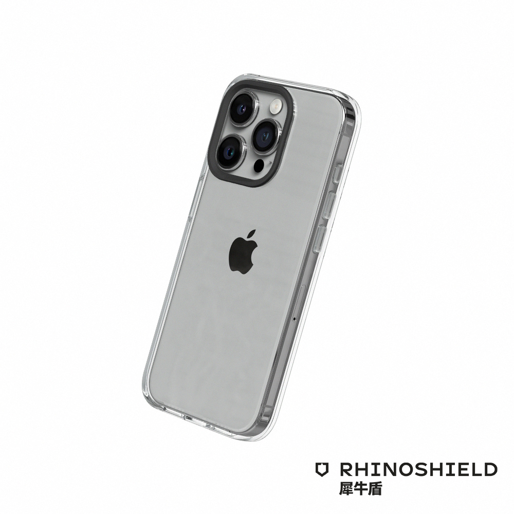 RHINOSHIELD 犀牛盾 iPhone 15 Pro Max Clear 透明防摔手機殼 (抗黃終生保固)