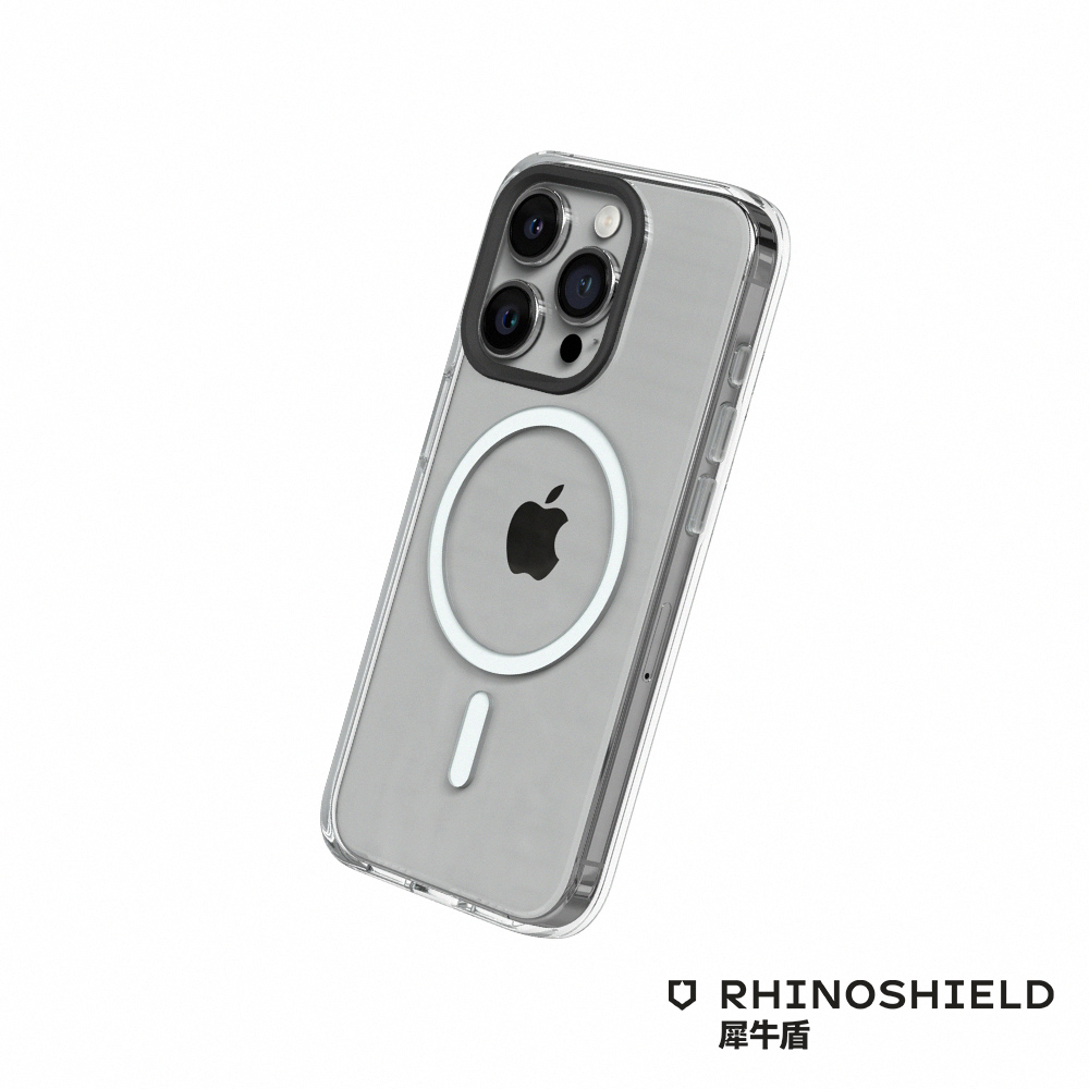 RHINOSHIELD 犀牛盾 iPhone 15 Pro Clear MagSafe 磁吸透明手機殼 (抗黃終生保固)