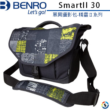 BENRO百諾 單肩攝影背包精靈Ⅱ系列SmartII 30 (勝興公司貨)