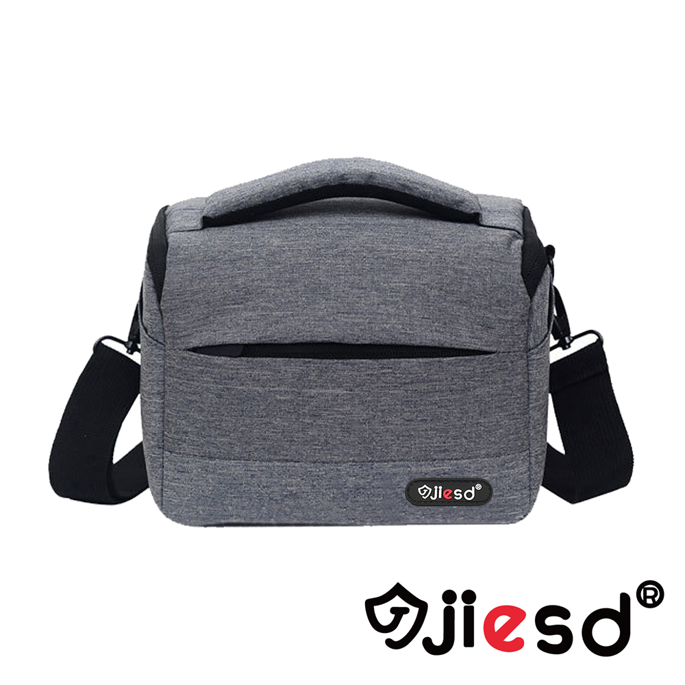 JIESD JS-2113G 單肩側背包 (灰色) 微單/單眼相機背包
