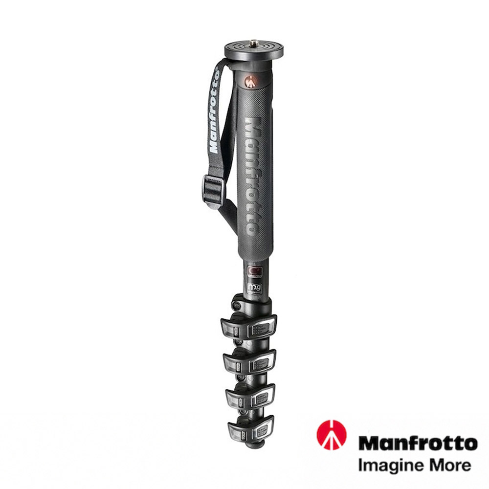 Manfrotto XPRO 5-Section 碳纖維 五節單腳架