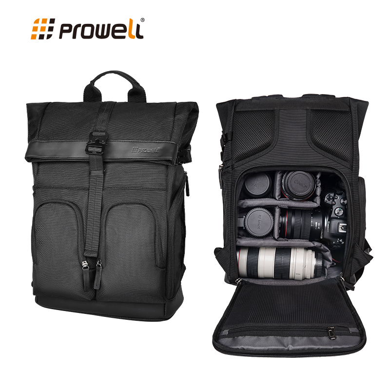 【Prowell】一機多鏡多功能相機後背包 相機保護包 專業攝影背包 單眼相機後背包 WIN-23233