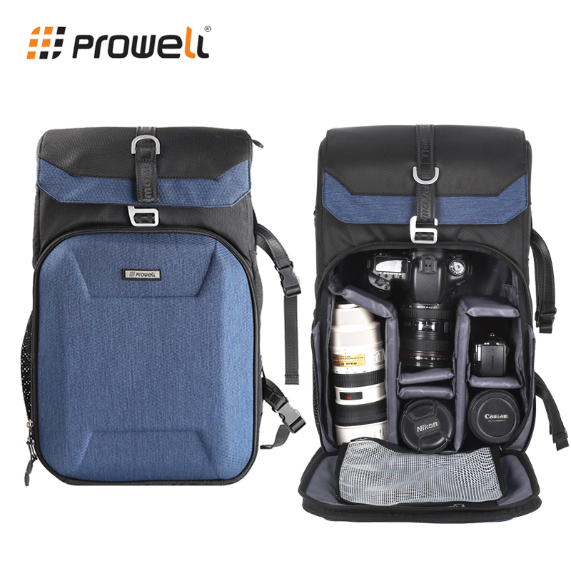 【Prowell】兩機多鏡EVA硬殼相機包 相機後背包 專業攝影背包 WIN-22334