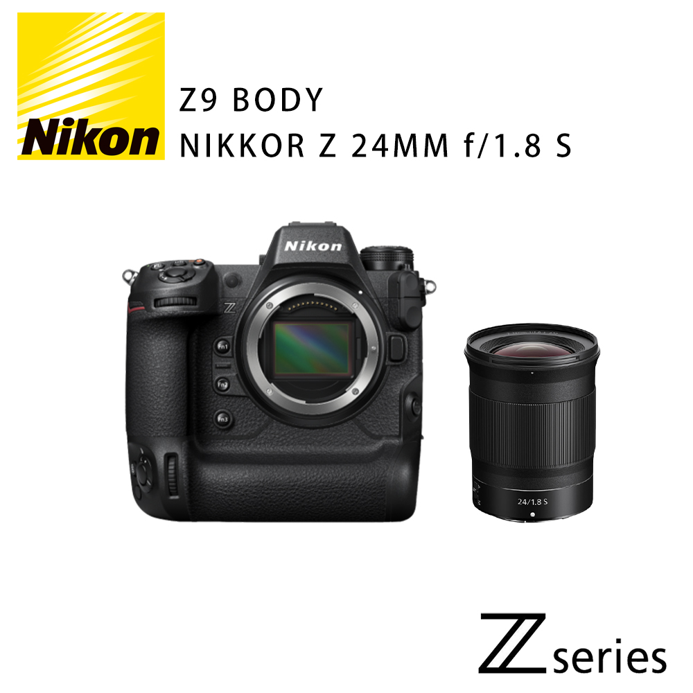Nikon Z9 & NIKKOR Z 24MM f/1.8 S 套組 公司貨