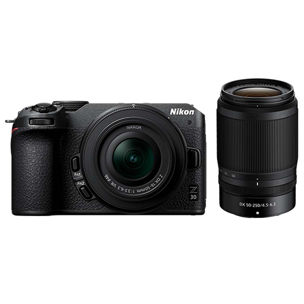 Nikon Z30 + NIKKOR Z DX 16-50mm F3.5-6.3+50-250mm F4.5-6.3 VR 雙鏡組(公司貨)