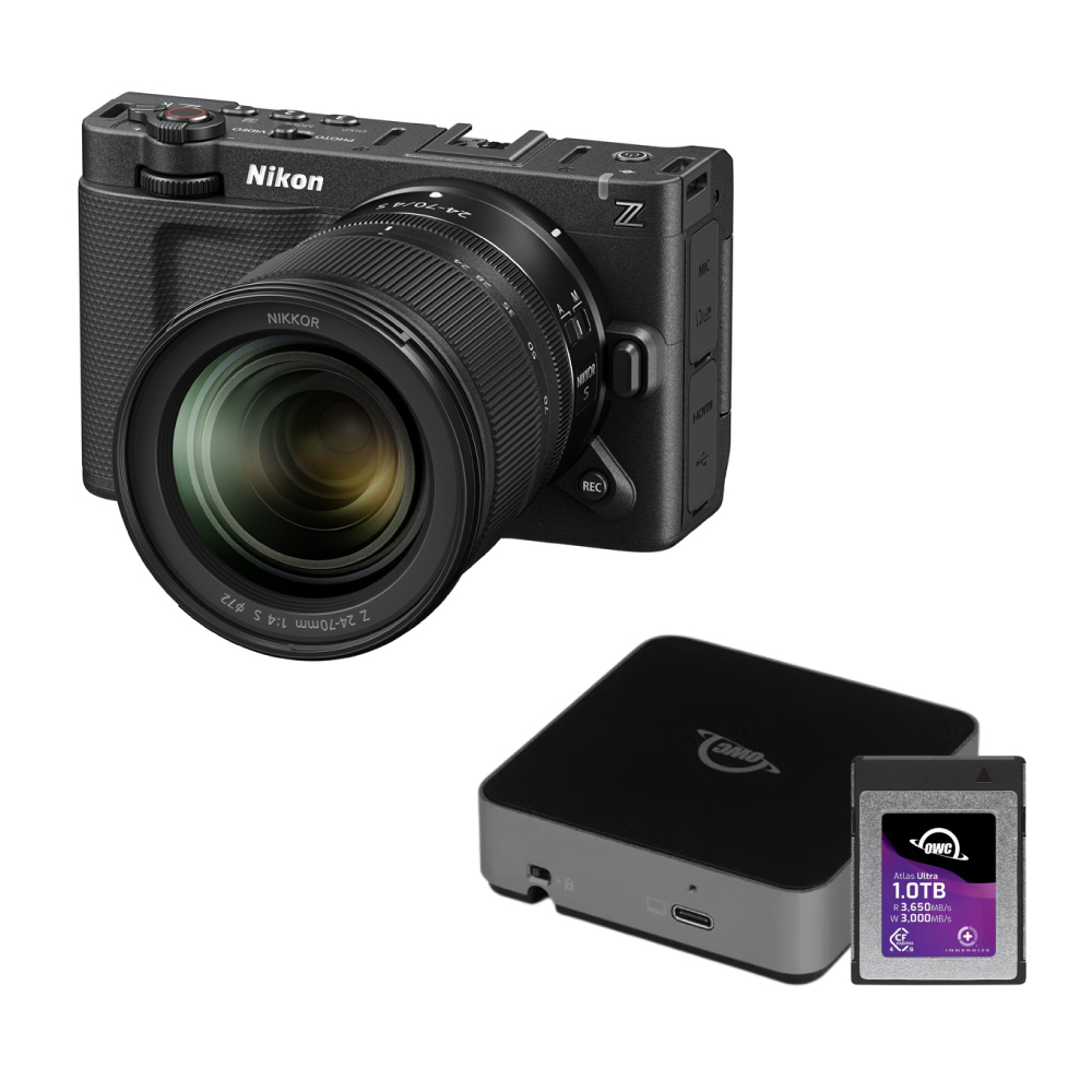 Nikon 尼康 ZR + NIKKOR Z 24-70mm F4 S 影像配件組 公司貨