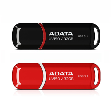 ADATA 威剛 UV150 32GB 行動碟(紅) - 超值5入組