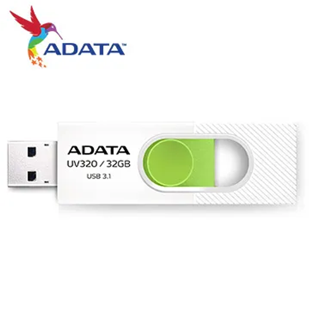 [5入組 威剛 UV320/32GB USB3.1隨身碟(白)