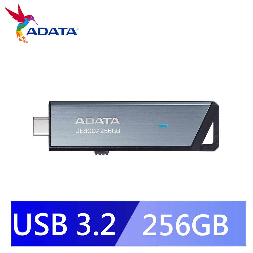 ADATA 威剛 UE800 256GB Type C 急速行動碟