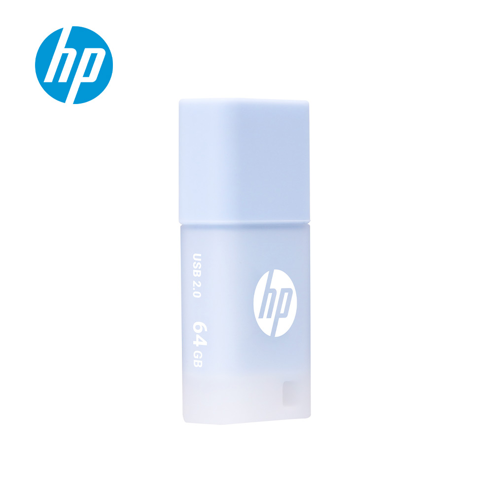 HP v168 64GB 迷你果凍隨身碟(微風藍)