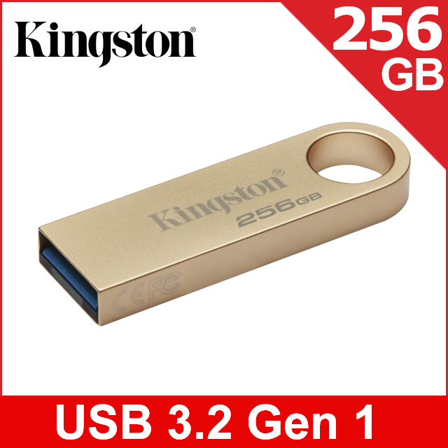 金士頓 Kingston DataTraveler SE9 G3 256GB USB3.2 Gen1 隨身碟(DTSE9G3/256GB)