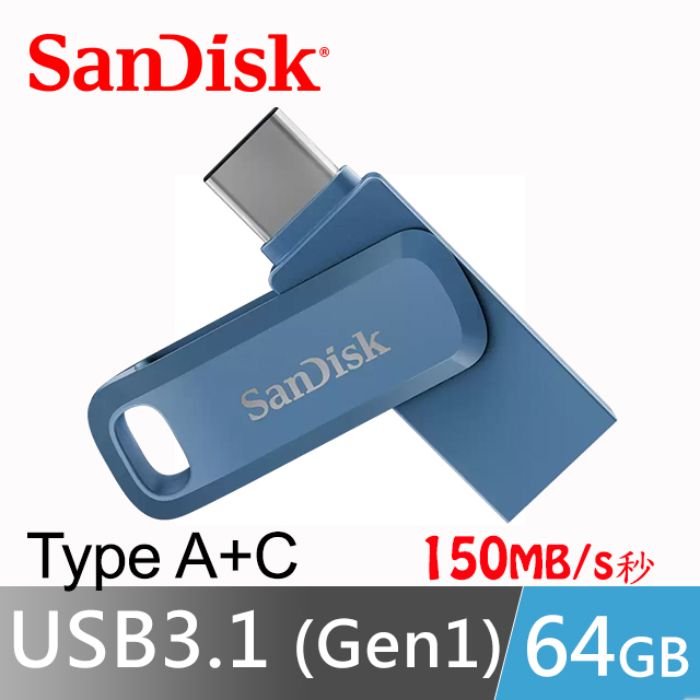 SanDisk Ultra Go USB Type-C™ 64GB 雙用隨身碟(SDDDC3)