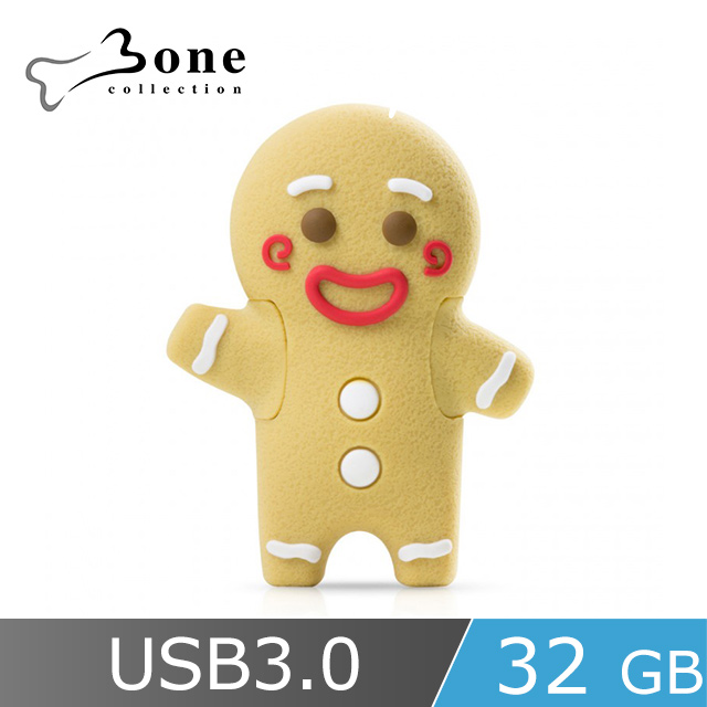 Bone / 薑餅人 Button Gingerman Driver 3.0 隨身碟 - 32G