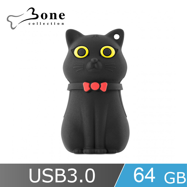 Bone / 喵喵貓造型隨身碟USB3.0 - 64GB
