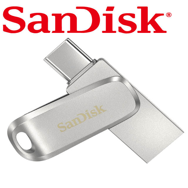 SanDisk Ultra Luxe USB Type-C 256G 雙用隨身碟