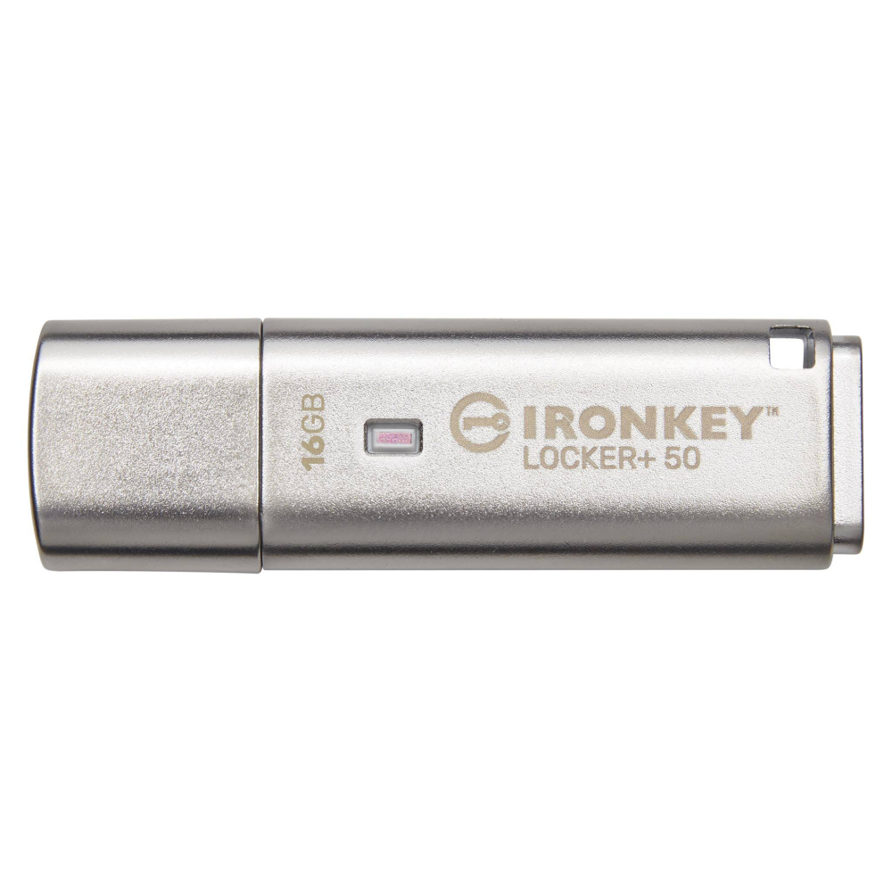 Kingston 16G【IKLP50/16GB】Kingston IronKey Locker+ 50 金士頓 加密隨身碟