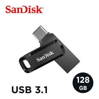 [全新升級版SanDisk Ultra Go USB Type-C 雙用隨身碟128GB