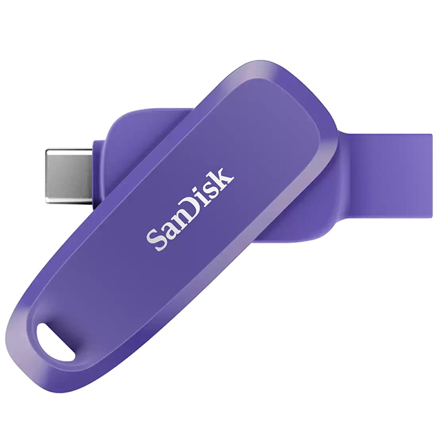 SanDisk 512G 512GB Phone DriveTYPE C/A SDDDC6-512G 紫色 100MB/s USB 3.2 雙頭隨身碟